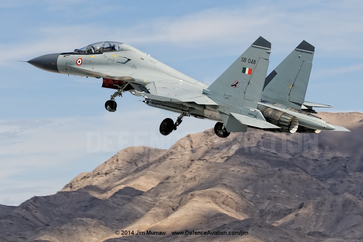 Indian Air Force Su-30MKI at Red Flag