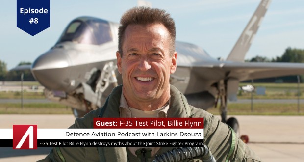 DA #8: F-35 Test Pilot Billie Flynn Destroys Myths about the Joint Strike Fighter Program