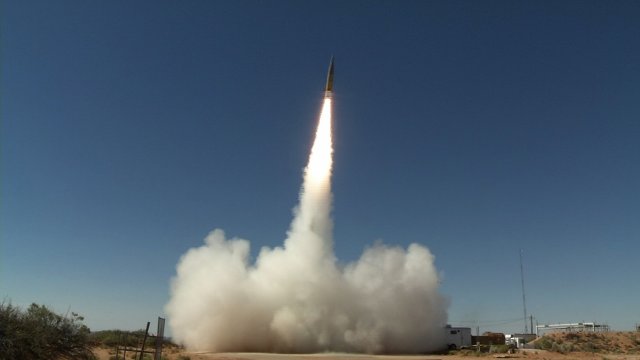 The United States military tests new ballistic missile, Russia nervous