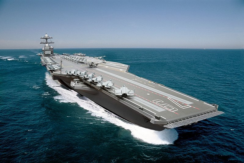 U.S. Navy christens USS John F. Kennedy (CVN 79) Aircraft Carrier