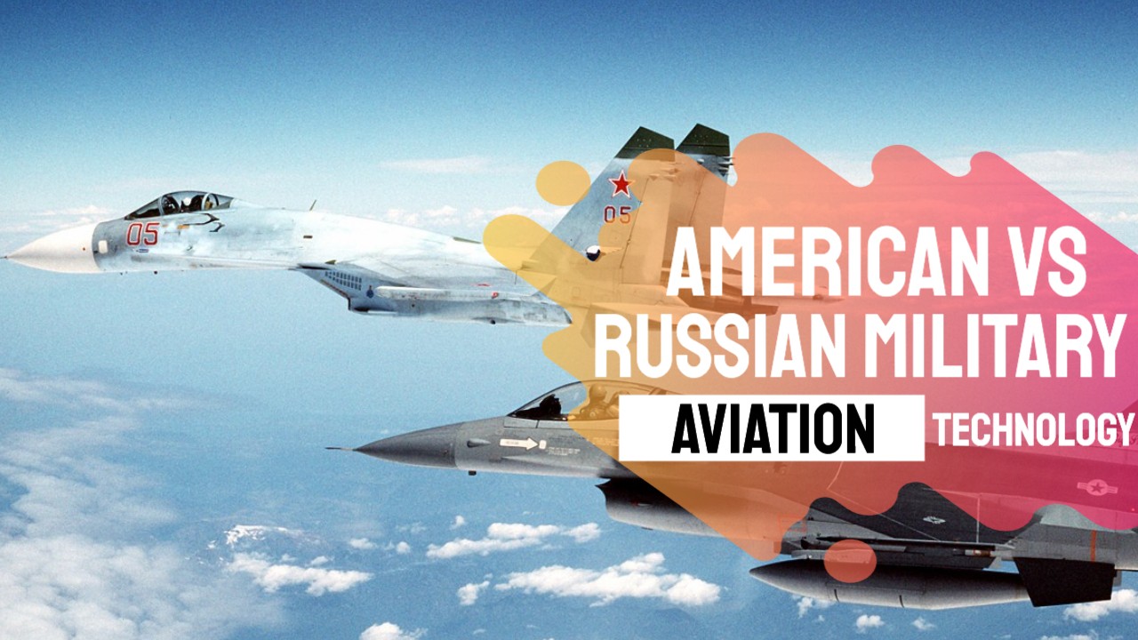 What is the fundamental difference between American and Russian military aviation technology?
