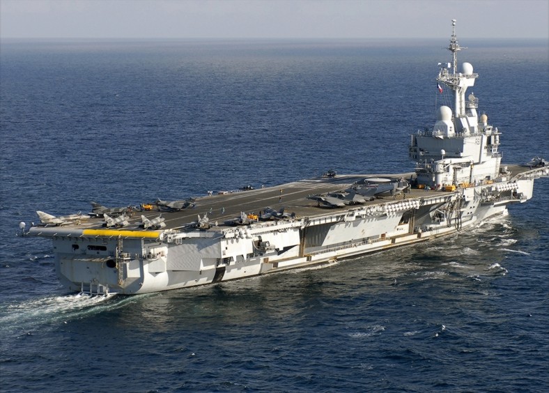 France Deploys Charles De Gaulle (R 91) Aircraft Carrier to Anti-Islamic State Mission in Middle East